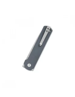 QSP Lark Pocket knife 14C28N blade G10 handle Gray