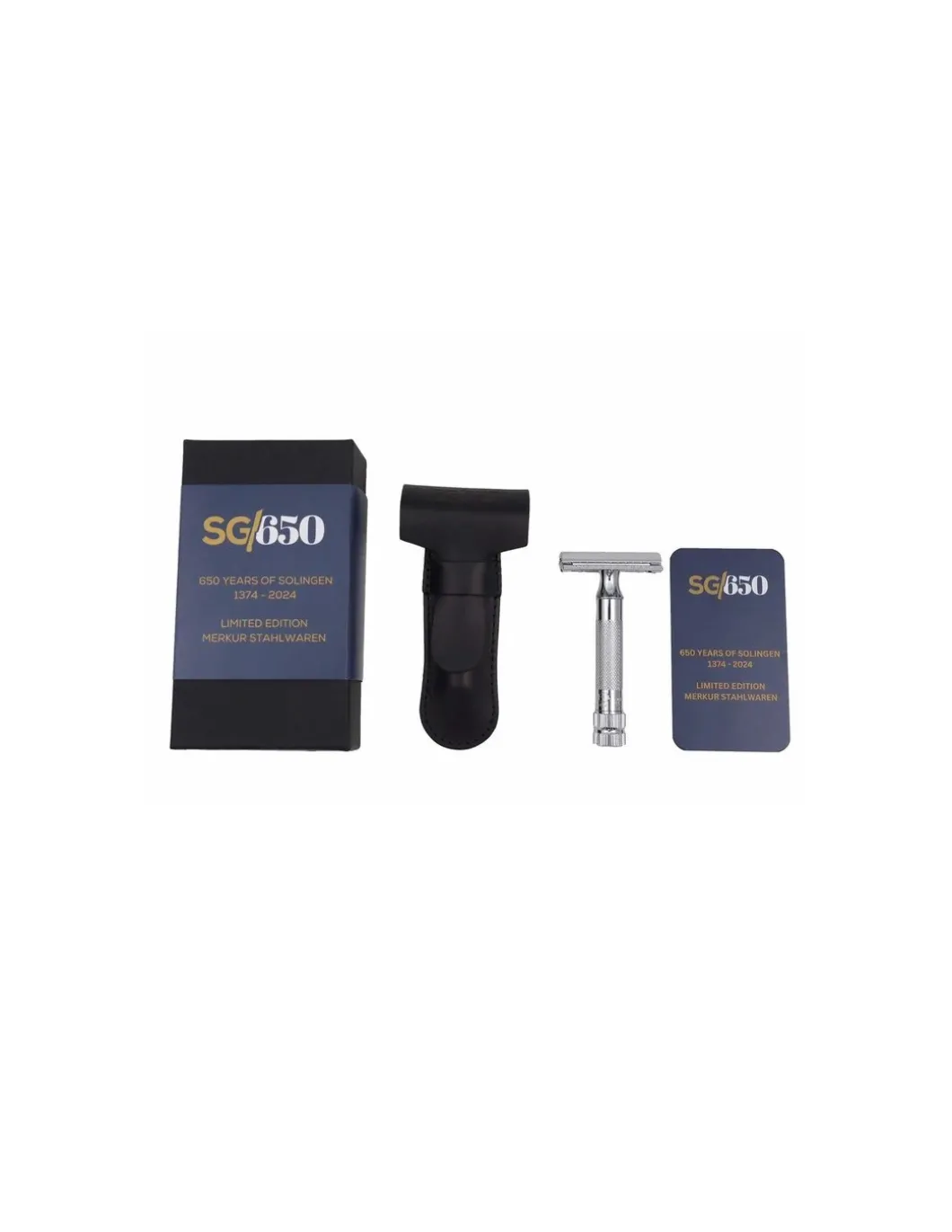 Rasoio Tradizionale Merkur DE Razor 34C Limited Edition 650 years