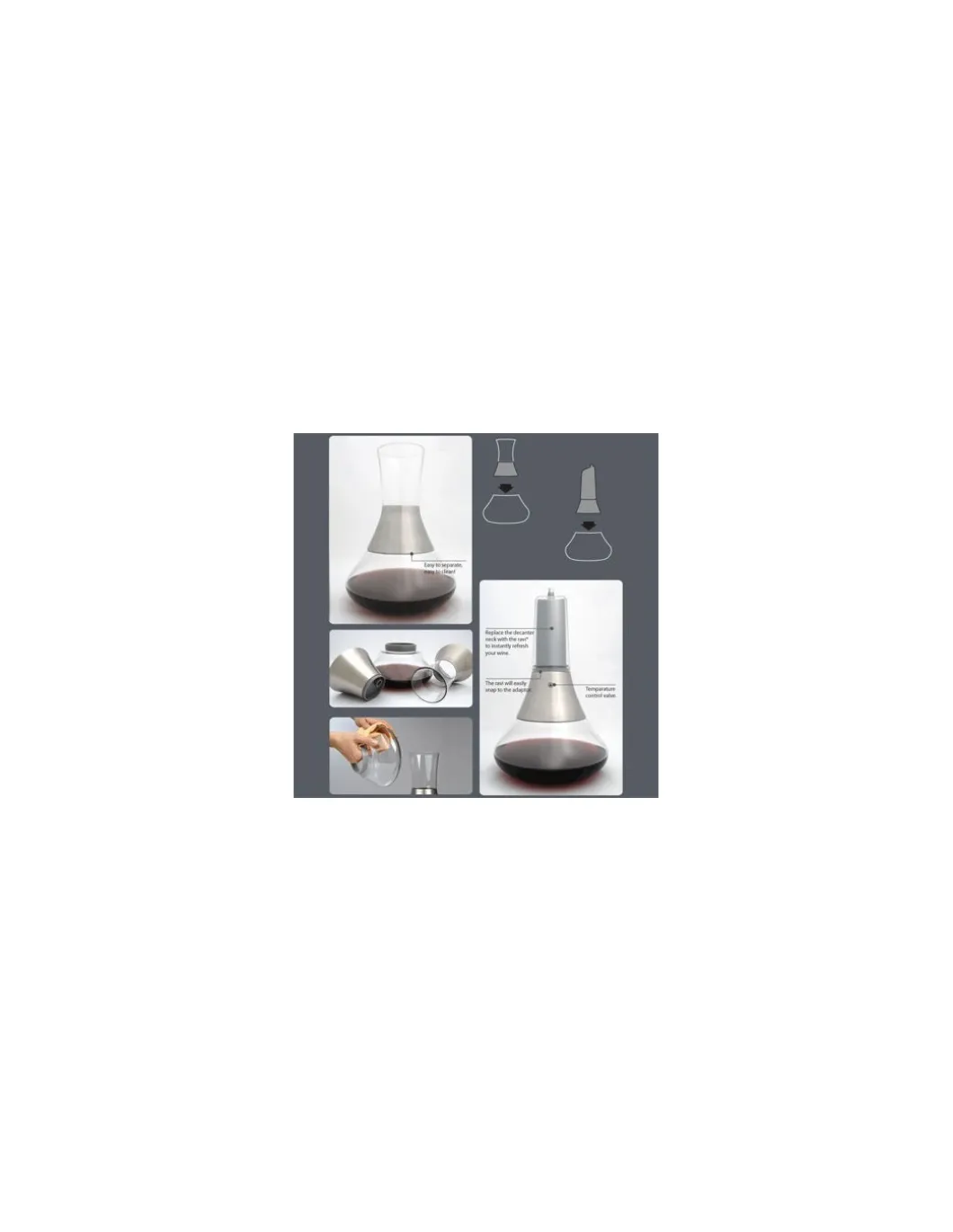 Ravi Solution - Ravi Decanter - Coltelleria Lorenzi Milano
