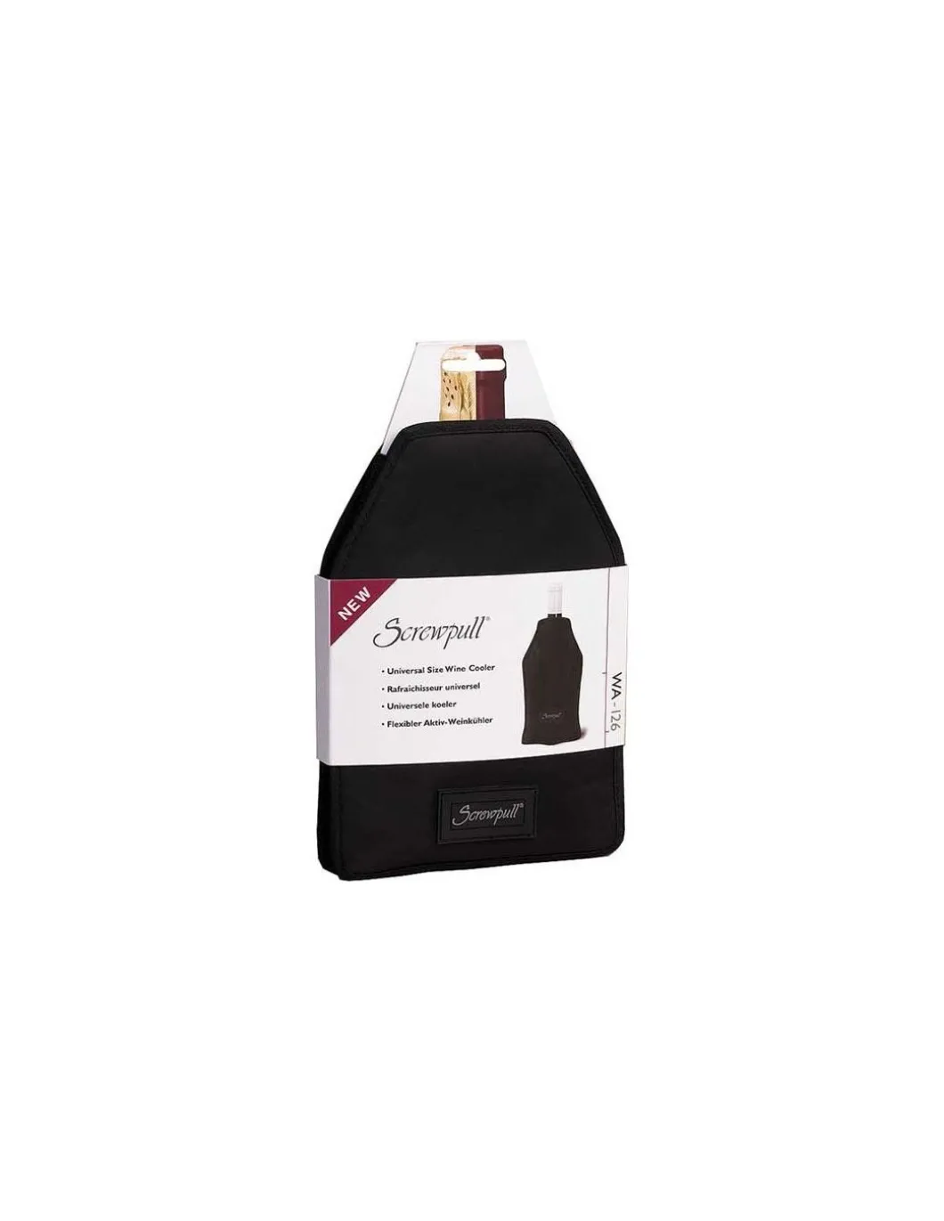 - Refrigeratore da Bottiglia Screwpull Nero - Coltelleria Lorenzi Milano