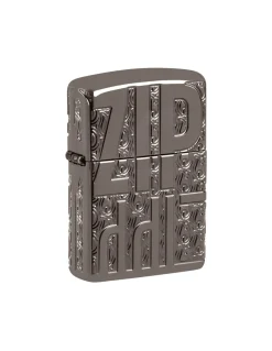 Reverse Carve Zippo Design