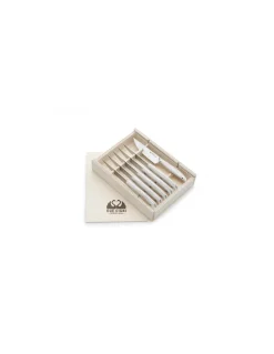 Set 6 Coltelli Bistecca America Bianco Serie 1896