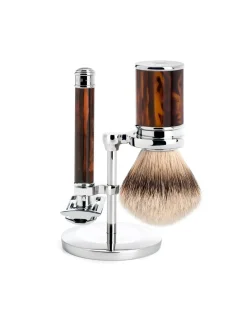 Set Barba Rasoio Tradizionale Tartarugato