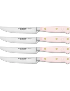 Set Coltelli da Bistecca Classic Wusthof Pink Himalayan Salt