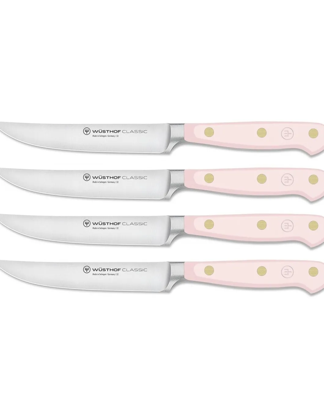 Set Coltelli da Bistecca Classic Wusthof Pink Himalayan Salt