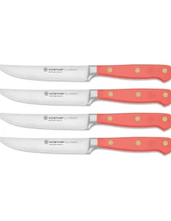 Set Coltelli da Bistecca Wusthof Classic Coral Peach