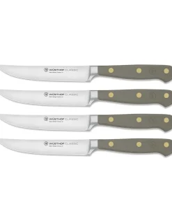 Set Coltelli da Bistecca Classic Wusthof Velvet Oyster