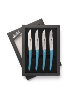 Set Coltello da Bistecca Blu Petrolio