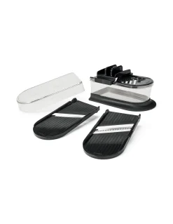 Set con Lama in Ceramica Compatto julienne, Madolina e Grattuggia