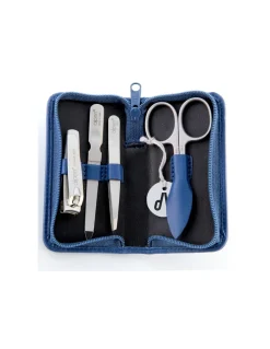 Set Manicure Collection in Pelle Blue