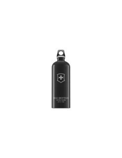 SIGG - Bottiglia Swiss Cross Nera 1 LT - Coltelleria Lorenzi Milano
