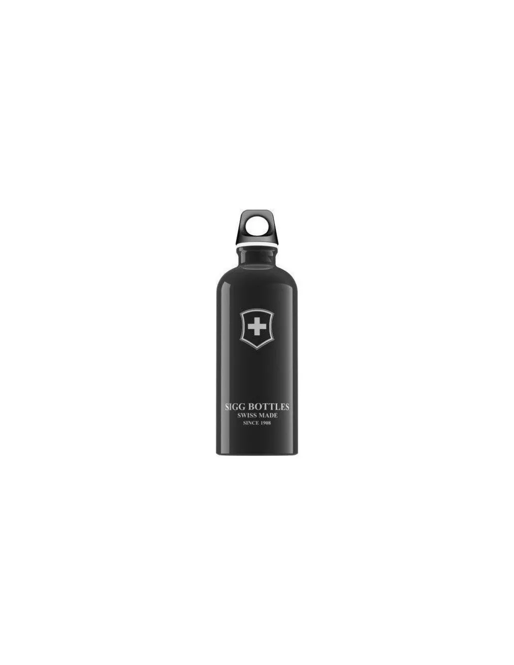 SIGG - Bottiglia Swiss Cross Nera 0,6 LT - Coltelleria Lorenzi Milano