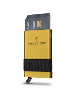 Smart Card Wallet Giallo e Nero