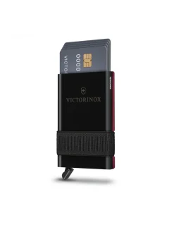 Smart Card Wallet Rosso e Nero