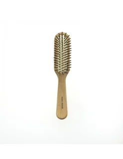 Spazzola per Capelli Pneumatica Rettangolare Legno Pichi in Carpino