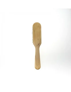 Spazzola per Capelli Pneumatica Rettangolare Legno Pichi in Carpino