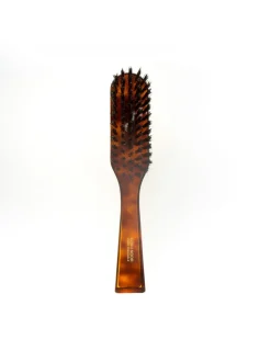 Spazzola per Capelli Rettangolare Tartaruga Setole Cinghiale
