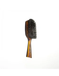 Spazzola Per Capelli Rettangolare Tartarugata Manico e Setole Nere
