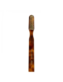 Spazzolino da Denti Tartarugato in Setole Naturali Morbide
