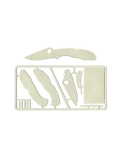 Spyderco - Coltello Montabile Fluorescente Delica 4 - Coltelleria Lorenzi Milano