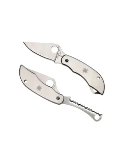 SPYDERCO CLIPITOOL PLAIN/SERRATED C176P&S