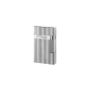 S.T. Dupont - Accendino Ligne 2 Silver Vertical Lines - Coltelleria Lorenzi Milano