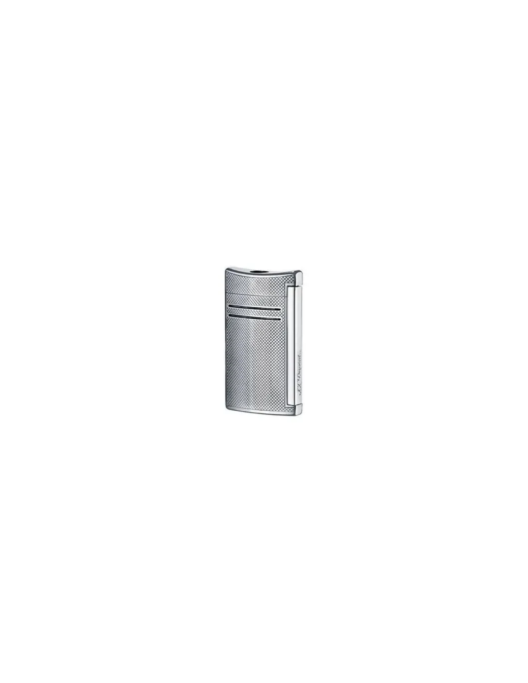 S.T. Dupont - Accendino MaxiJet Chrome Grid - Coltelleria Lorenzi Milano