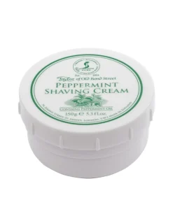 Taylor of Old Bond Street - Crema da Barba in Ciotola Peppermint 150g - Coltelleria Lorenzi Milano