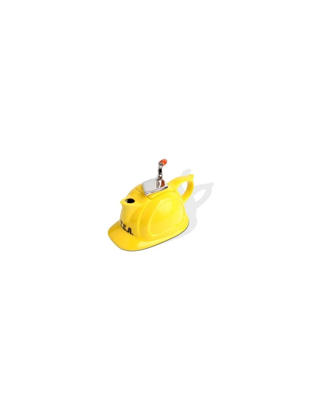 The Teapottery - Teiera Elmetto giallo 1 tazza - Coltelleria Lorenzi Milano