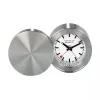 Travel Alarm Clock - Orologio da tavolo con sveglia Mondaine
