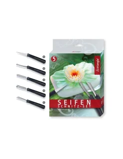 Triangle  - Set da Intaglio per Sapone e Cera - Coltelleria Lorenzi Milano