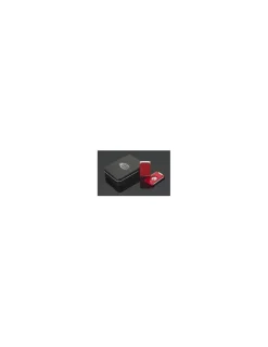 Vibrant Accessories Set Accendino e Taglia Sigari Rosso
