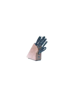 Wüsthof - Ceppo 7 pezzi forgiati serie Le Cordon Bleu mod. 9872 - Coltelleria Lorenzi Milano