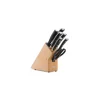 Wüsthof - Ceppo di coltelli Wusthof Ikon Neri 9875 7 pz - Coltelleria Lorenzi Milano