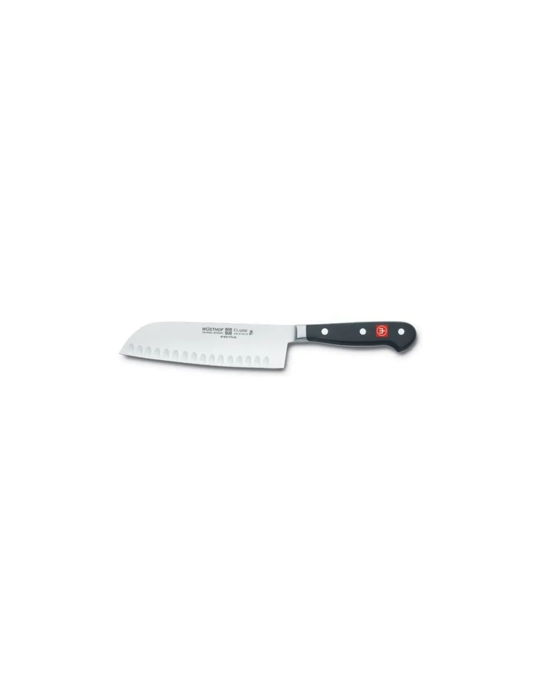 Wüsthof - Santoku - serie Classic mod. 4183 - Coltelleria Lorenzi Milano