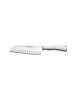 Wüsthof - Santoku  - serie Ikon Crema mod. 4176-0 - Coltelleria Lorenzi Milano