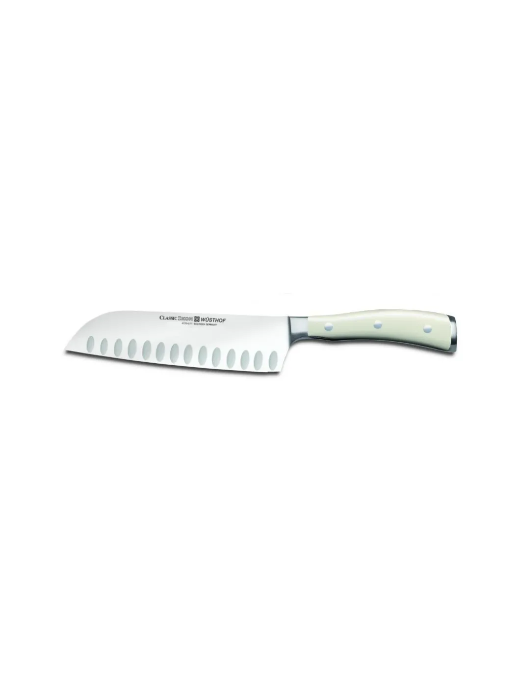 Wüsthof - Santoku - serie Ikon Crema mod. 4176-0 - Coltelleria Lorenzi Milano