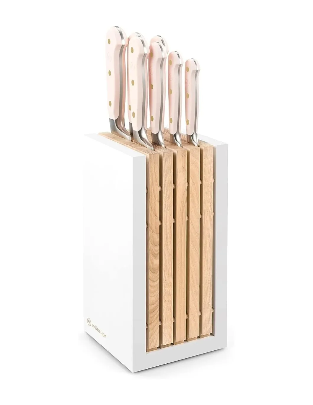 Wusthof Classic Blocco con 7 coltelli Pink Himalayan Salt (rosa)