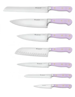 Wusthof Classic Blocco con 7 coltelli Color Porpora