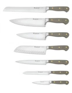 Wusthof Classic Blocco con 7 coltelli Color Ostrica