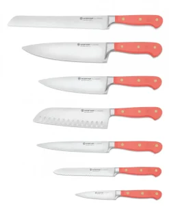 Wusthof Classic Blocco con 7 coltelli Color Pesca