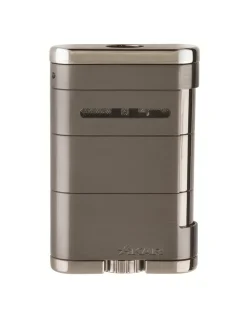 Xikar Accendino Allume Triple Jet Gunmetal